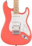Squier Sonic Stratocaster HSS Guitar Maple Neck Body View